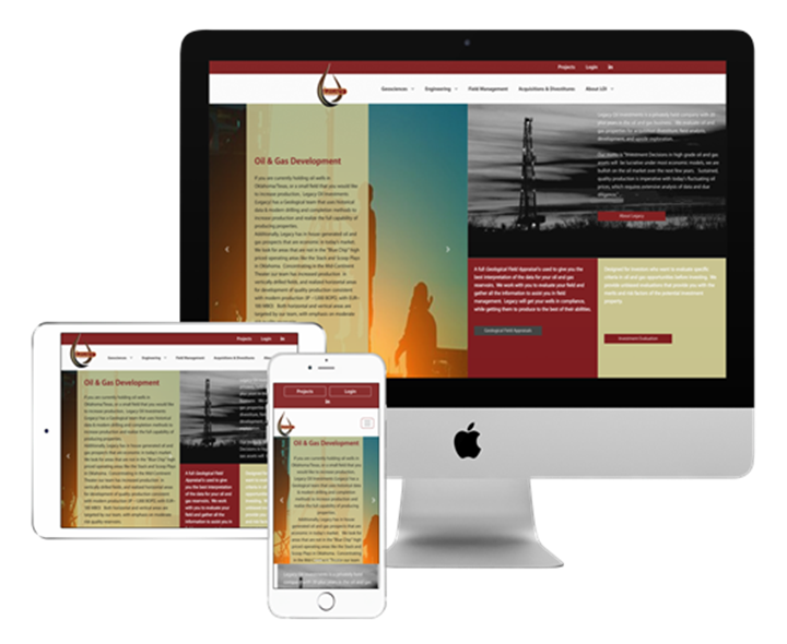 Oil Investments website